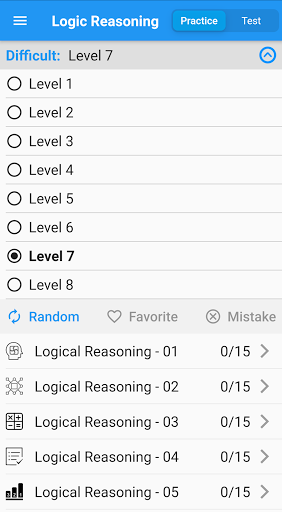 Android application Logic Reasoning screenshort