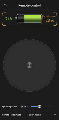 Android application ZF STRIDE screenshort