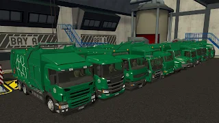 Trash Truck Simulator - Screenshot 1