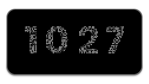 Dots Clock Screen 2
