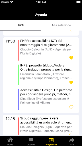 Accessibility Days App Screen 3
