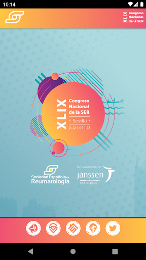 Android application XLIX Congreso SER screenshort