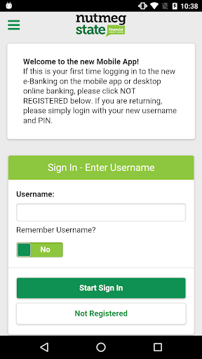 Nutmeg State FCU Screenshot 1 - AppWisp.com