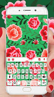 screenshot of Folk Flower Pattern Keyboard T