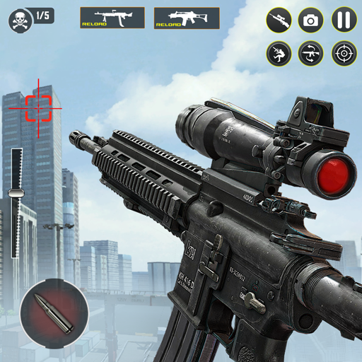 ShotStrike Sniper Saviour 3D logo