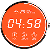 Gleamy Watch Face For Moto 360 icon