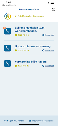 Verhagen VvE Renovatie Screen 2