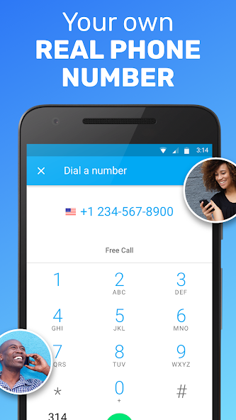 Text Me: Second Phone Number v3.9.4 APK + Mod [Free purchase] for Android