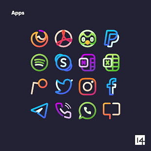 Aline Icon Pack - linear icons