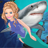 Mermaid vs Shark Dash icon