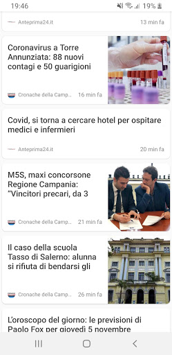 Campania Notizie Live Screen 2