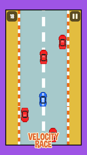 Android application Velocity Race screenshort