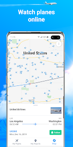 Planes Live - Flight Tracker  screenshots 1