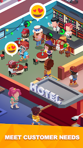 Sim Hotel Tycoon: Tycoon Games 1.38.5086 Apk + Mod 3