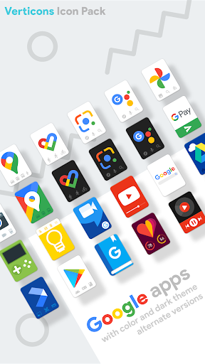 Verticons Icon Pack - Personalization - apps
