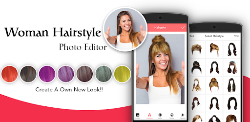 Woman Hairstyle Photo Editor