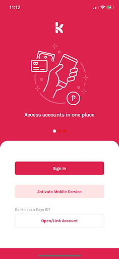 Android application KAYA Mobile screenshort