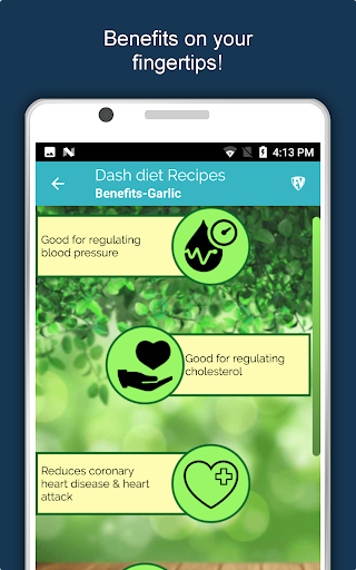 Screenshot of DASH Diet Recipes Offline