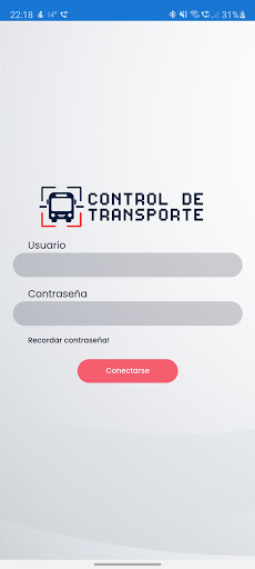 Control de Transporte - Conduc Screen 2