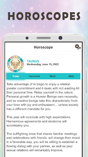 Taurus Horoscope Screen 2