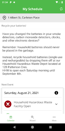 Carleton Place Waste Solutions Screen 3