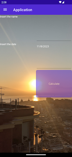 Android application Date From screenshort