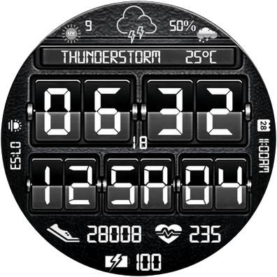 N-SPORT743 Flip Digital Watch screenshot 12