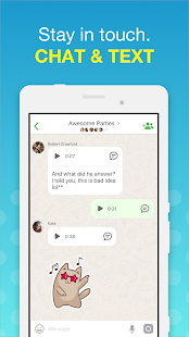 video calls and chat Screenshot