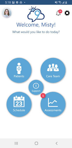 Cloud 9 Collaborative Care Screen 2