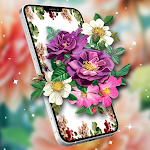 Cover Image of Unduh Wallpaper Flowers Parallax HD 1.0 APK