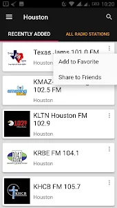 Houston Radio Stations - USA