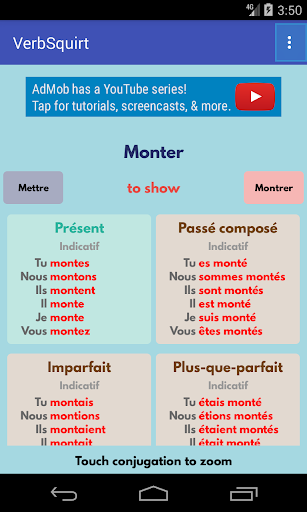 VerbSquirt French Verbs
