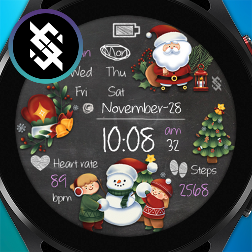 BFF11- Christmas & Santa Claus logo