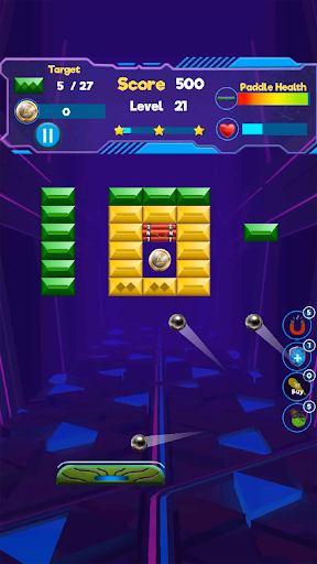 Brick Breaker- Bricks 3d Game Screen 2