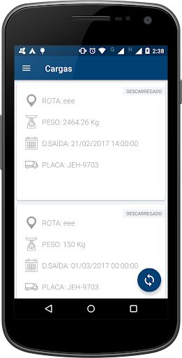 Pegasus Mobile Screen 2