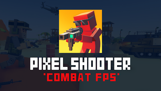 Screenshot 12 Pixel Shooter：Combat FPS android