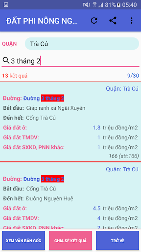 Giá đất Trà Vinh Screen 2