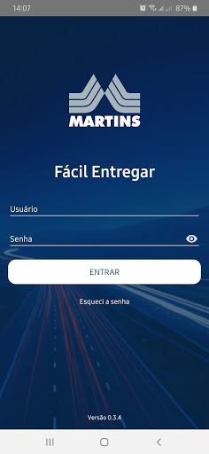Android application Fácil Entregar screenshort