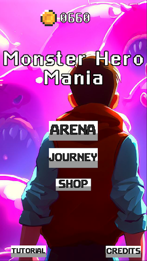 Android application Monster Hero Mania screenshort