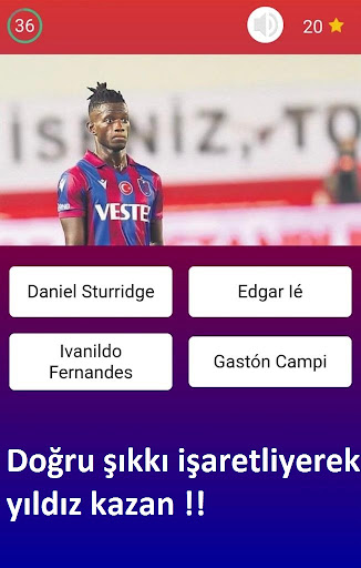 Hangi Futbolcu - TRABZONSPOR Screen 2
