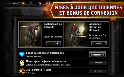 Télécharger Gratuit Heroes of Dragon Age APK MOD (Astuce) screenshots 5