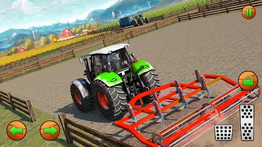 Big Farm Tractor Game