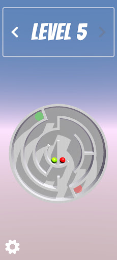 Android application Maze Puzzle 3d Theta-labyrinth screenshort