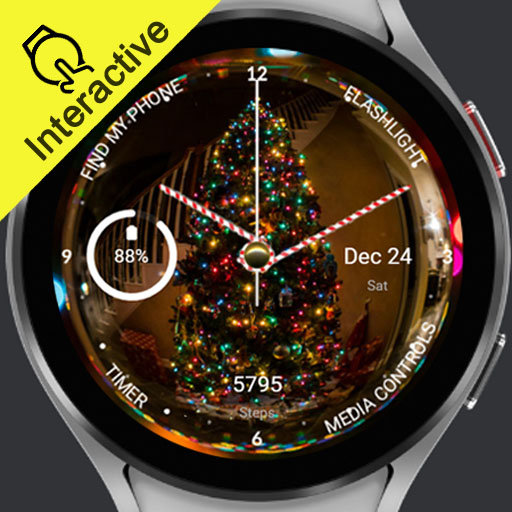 Christmas Night Watch Face logo