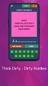 Think Dirty - Dirty Riddles 10.3.6 APK + Mod (Free purchase) for Android