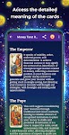 screenshot of Money and Career Tarot