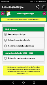 klok Groen Oorlogsschip Feestdagen Belgie - Apps op Google Play