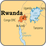 Rwanda Map icon