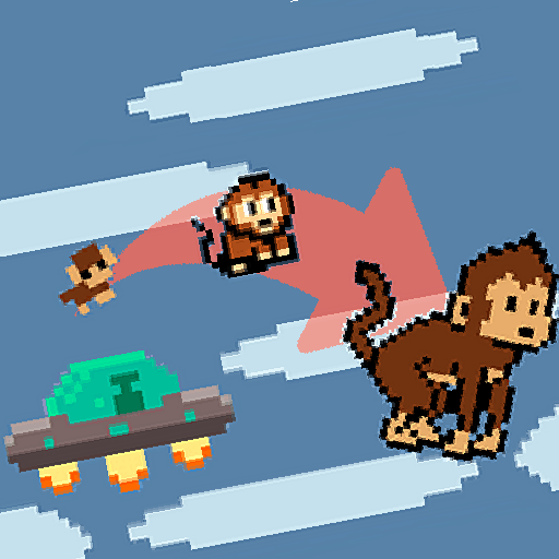 Monkey vs. Alien - Runner logo