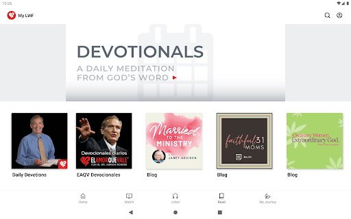 Screenshot of Love Worth Finding Ministries